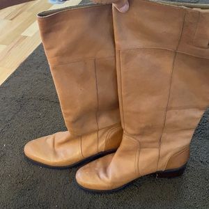 Nine West tan boots- size 9 1/2